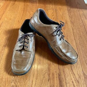 Rockport Men’s Tab Leather Lace Up Shoes size 13 in Great Condition!